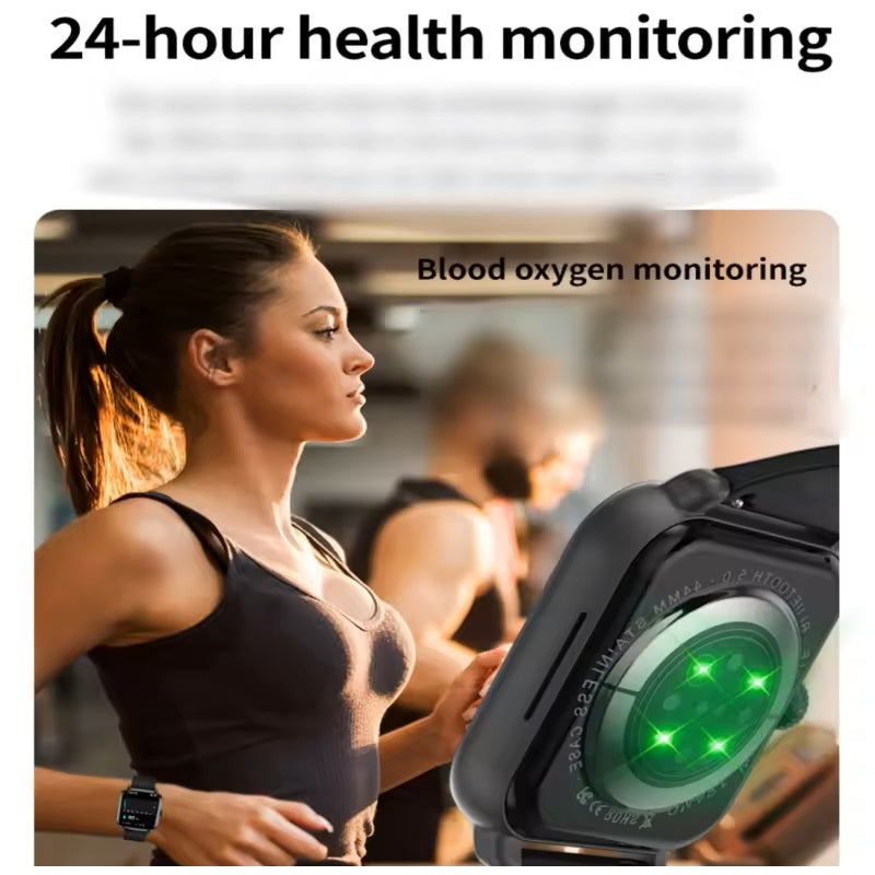 Reloj inteligente M12 de 1,83 pulgadas con respuesta a llamadas BT