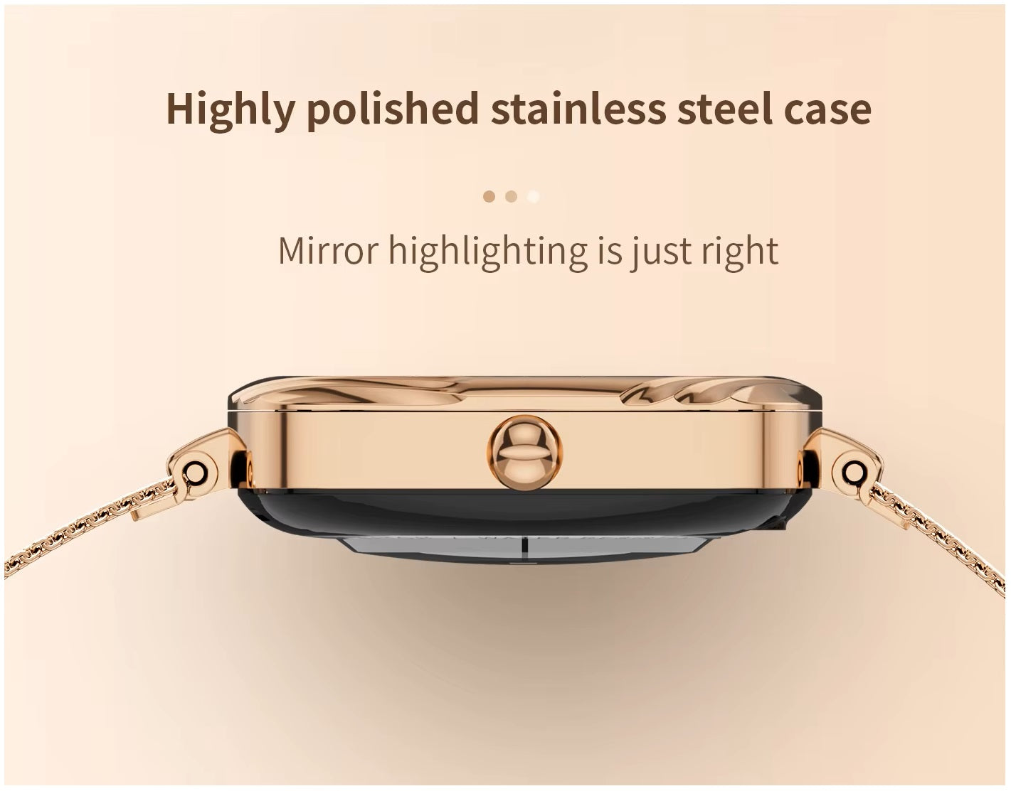 Smartwatch Reloj Inteligente Elegante AW5 Amoled 220mAh IP68 Salud