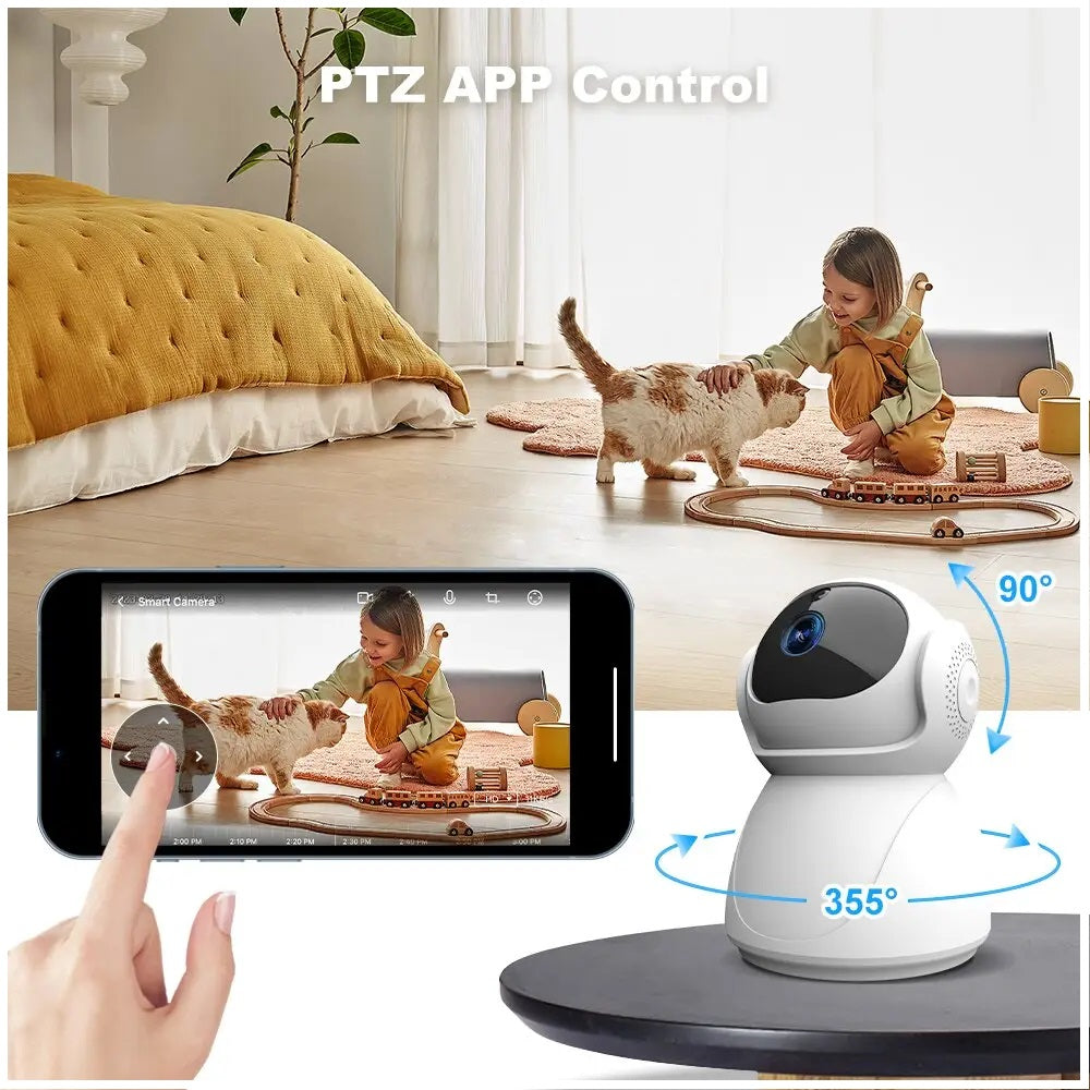 Cámara de Vigilancia WIFI-TF Dual Band 2.4 GHz Detección Movimiento