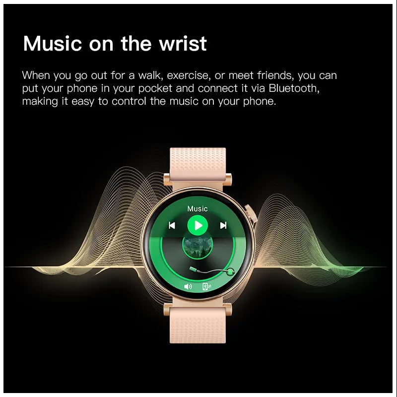 Smartwatch GT4 Mini para Mujer Pantalla IPS Llamadas Bluetooth