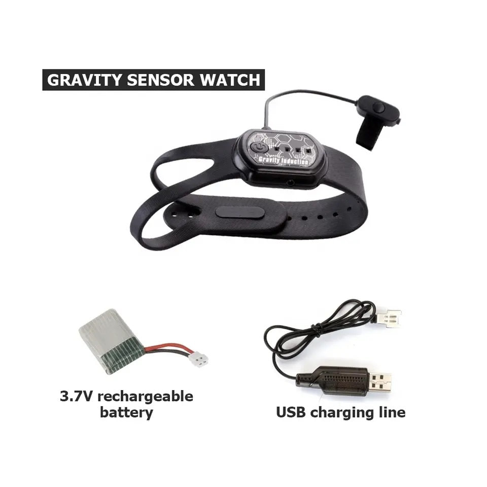 Auto control Remoto 3 Modos Sensor movimiento control y mano Amarillo