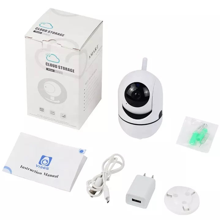 Cámara Inteligente WIFI 360° motorizada Full HD Panorámica A3
