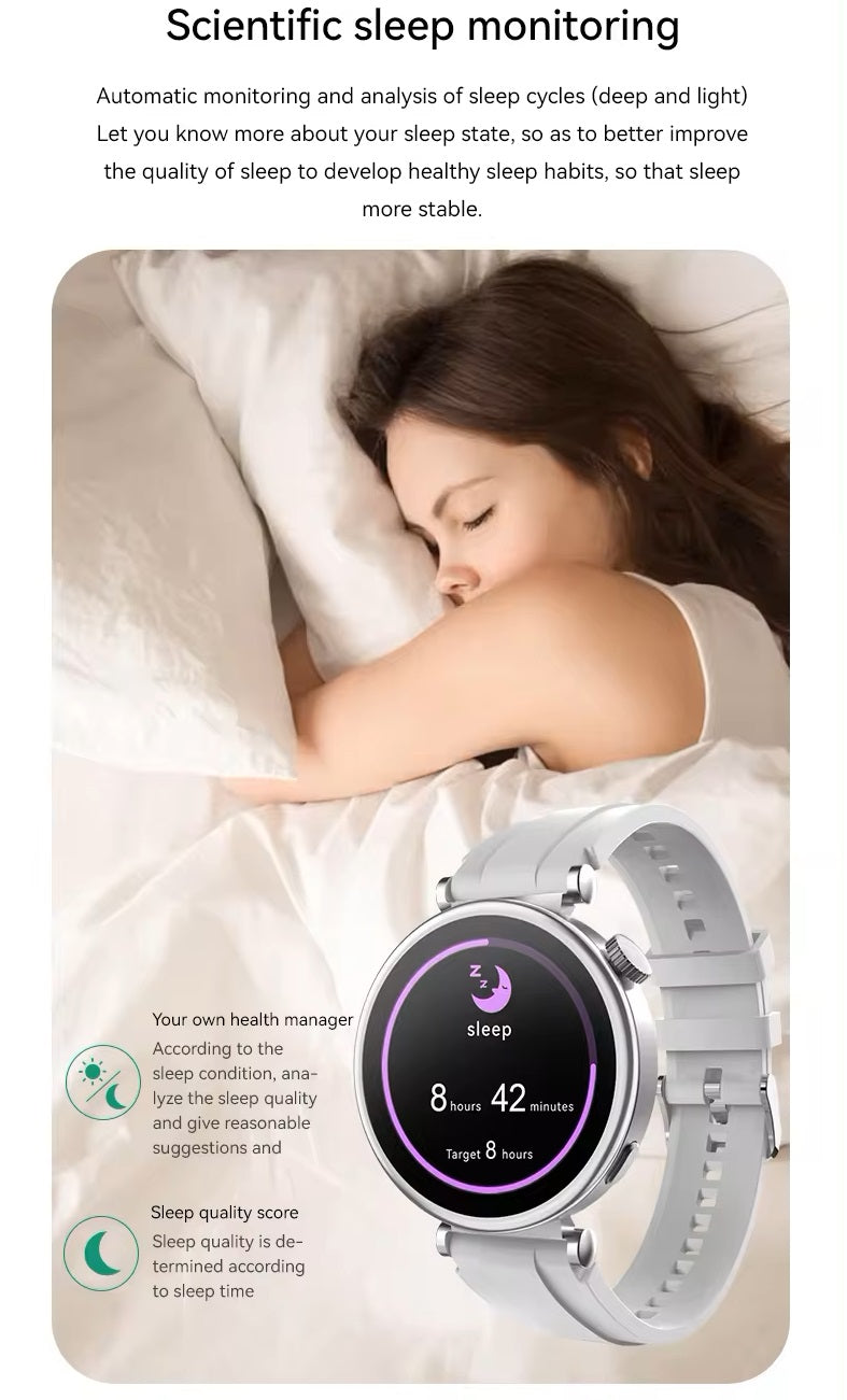 Smartwatch GT4 Mini para Mujer Pantalla IPS Llamadas Bluetooth