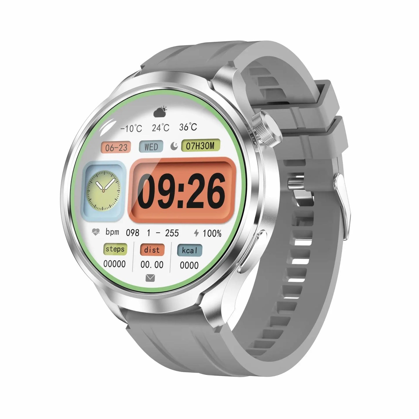Smartwatch GT5 PRO Bluetooth NFC Deporte Salud 300 mAh Asistente voz