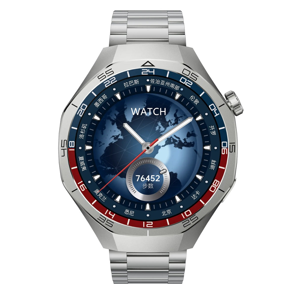 Smartwatch Reloj Inteligente SK40 Deportivo Compatible 3 Correas IP67