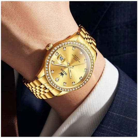 Reloj de Lujo para Hombre con Resistencia al Agua de 30 Metros