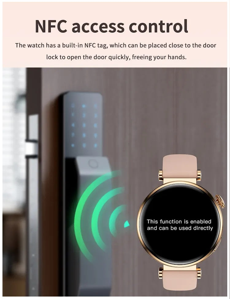 Smartwatch GT4 Mini para Mujer Pantalla IPS Llamadas Bluetooth