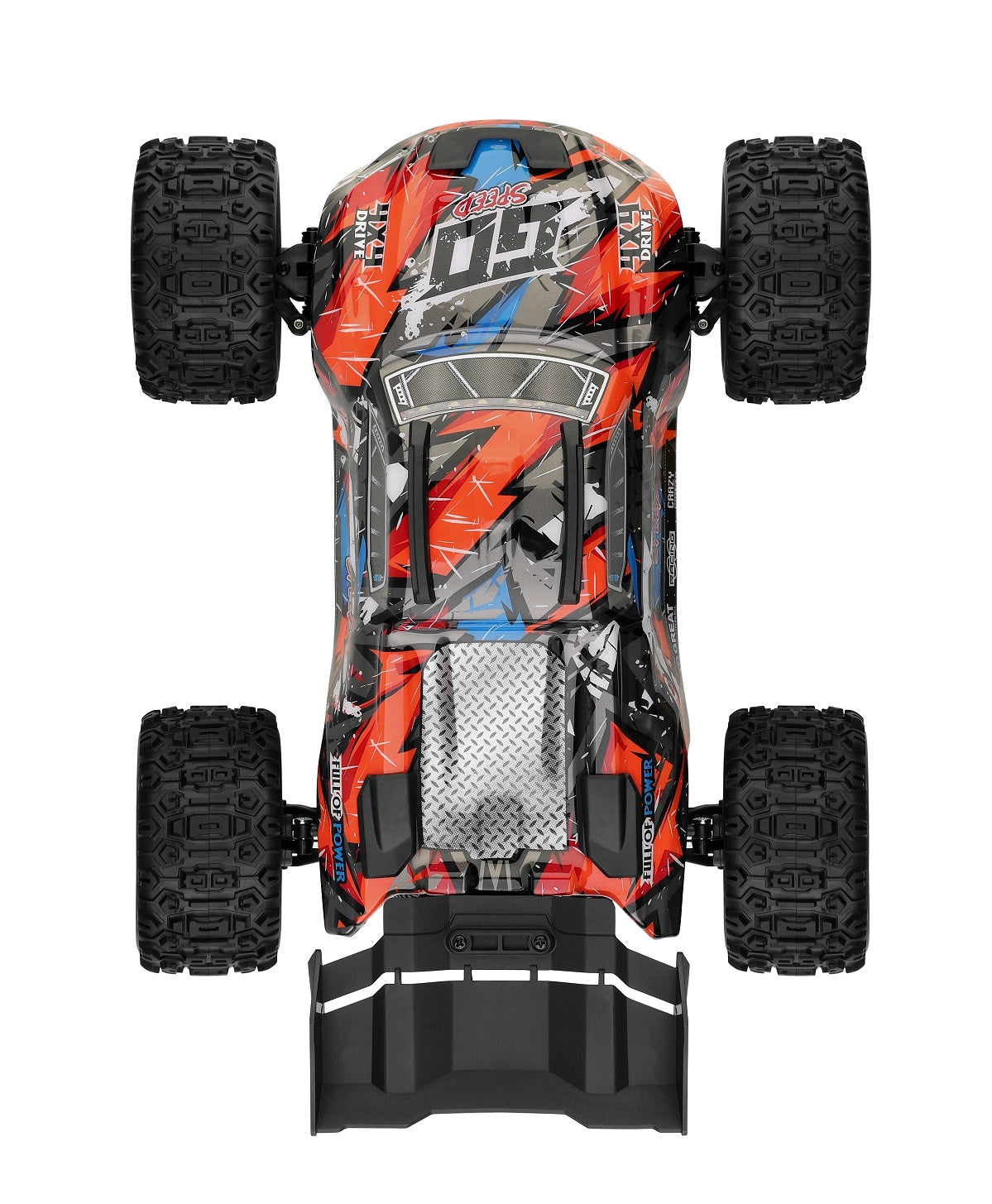 Auto RC Monster Truck Profesional 4WD Velocidad 60kmh 118