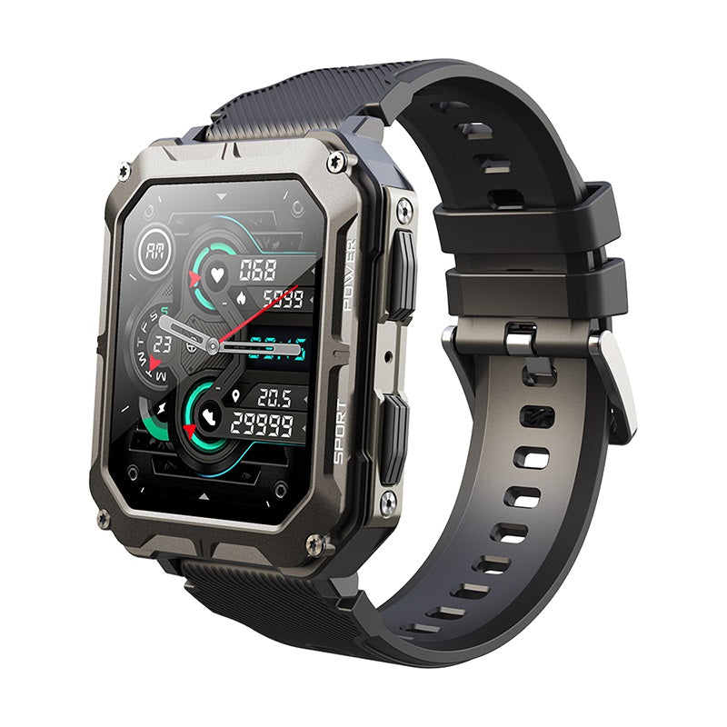 Smartwatch Deportivo C20Pro 1,83” HD | Llamadas BT, IP68, 123 Modos Deportivos, Monitor Salud, Batería 380mAh