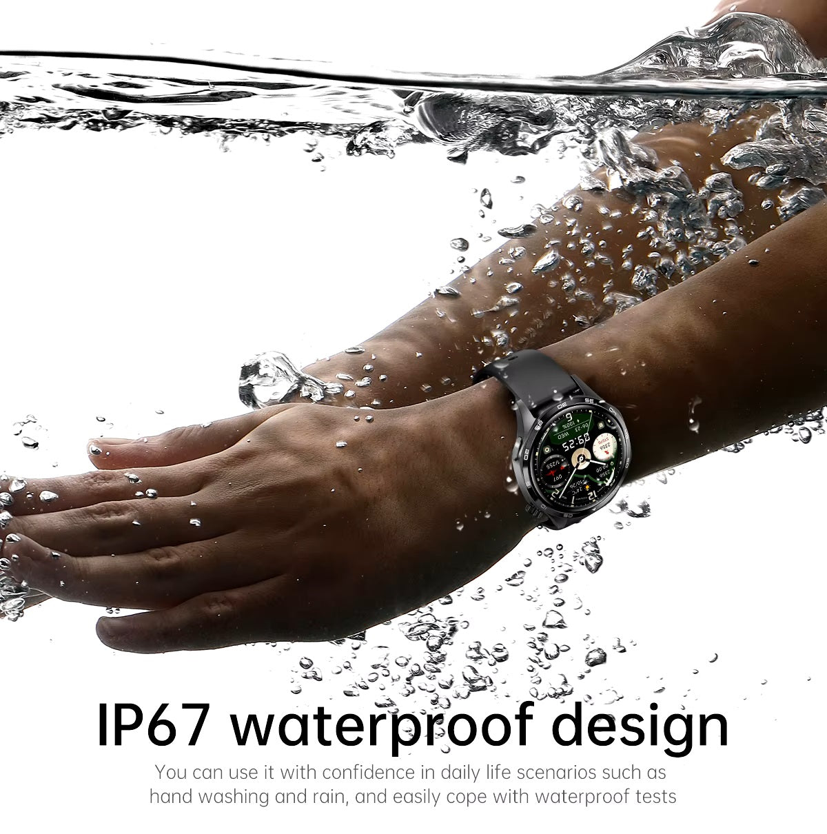 Smartwatch GT5 PRO Llamadas Bluetooth 5 Monitoreo Salud 300 mAh IP67