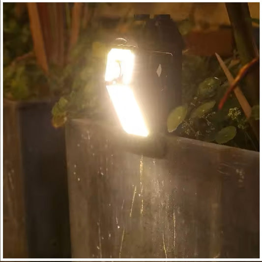 Luz Solar LED Clip 75 lm/w Temperatura 6000K 2000mah IP55 Cálida