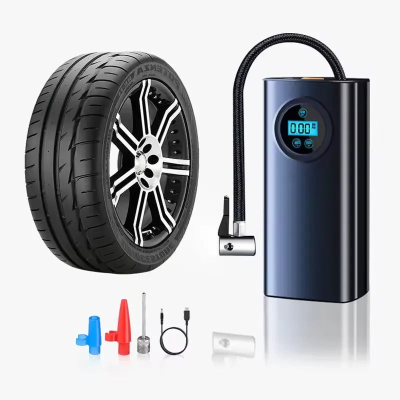 Compresor de Aire Portátil 12V Digital Inflador Multiuso
