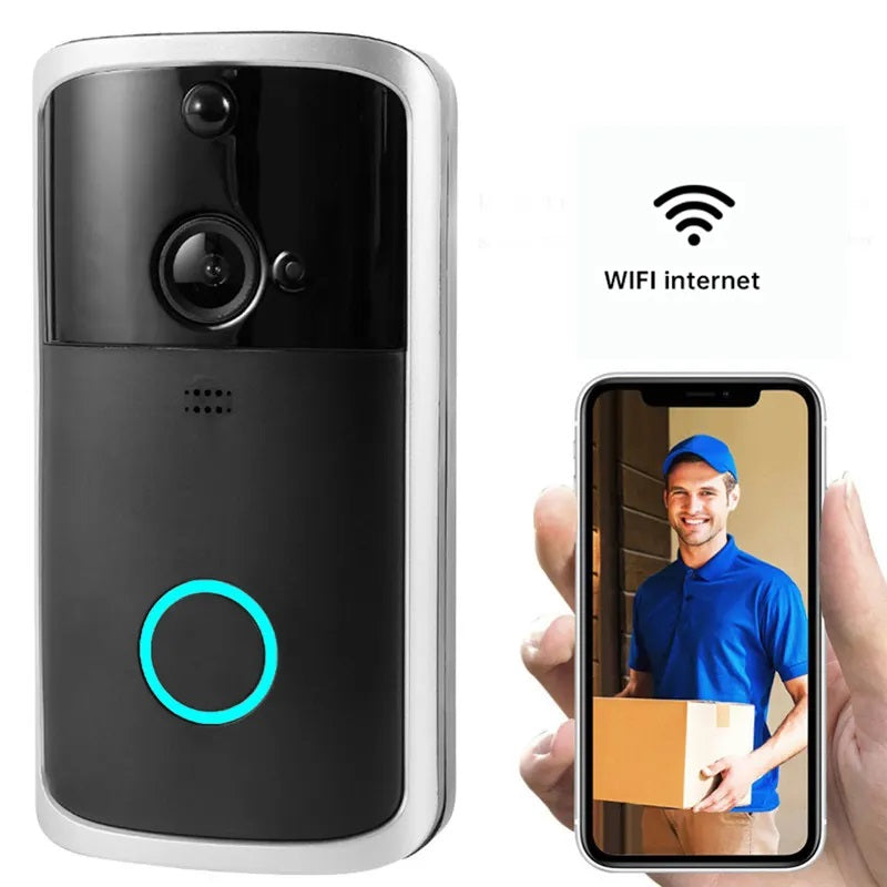 Cámara inteligente Portero Wifi DoorBell con Timbre para Smartphone