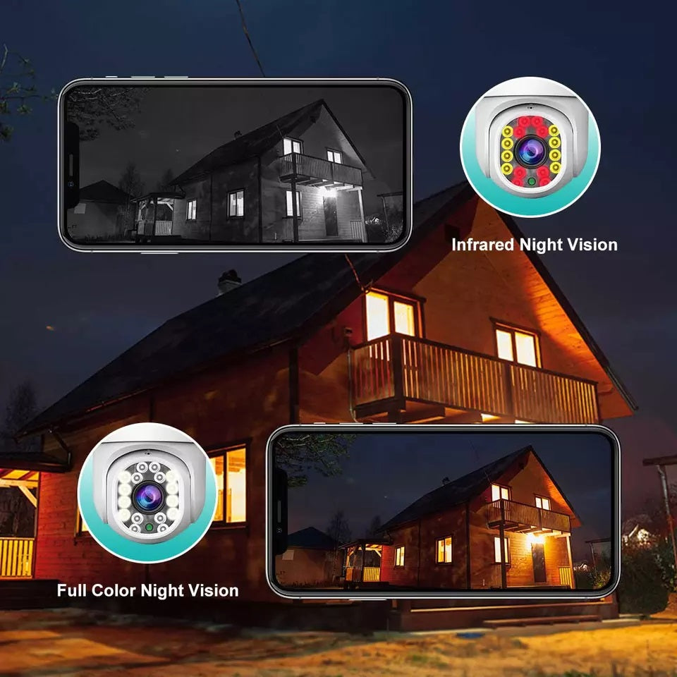 Cámara Inteligente WIFI Outdoor motorizada Full HD Panorámica