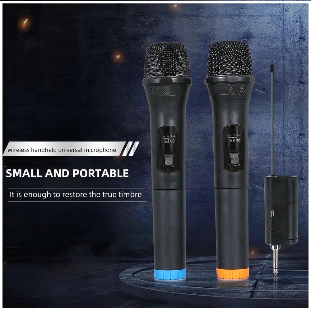Micrófono Inalámbrico Profesional 50mts Compatible Cancelación Ruido