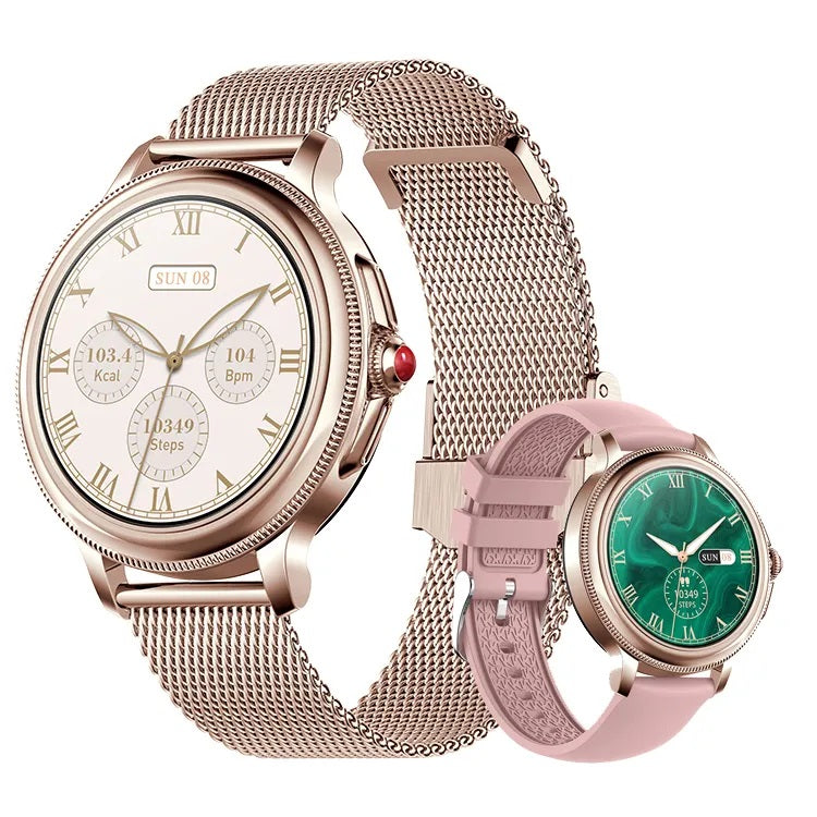 Reloj Inteligente Smartwatch Bluetooth Elegante Mujer Doble correa