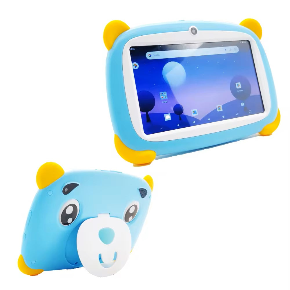 Tablet Infantil Educativa Android 13 Quad Core 1.5Ghz 2GB RAM 32 ROM 3000mAh 7 Pulgadas 2 Cámaras WIFI Bluetooth