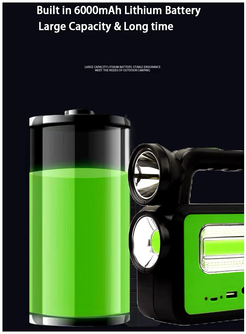 Kit Solar Sistema Iluminación LED Recargable Camping Emergencias USB