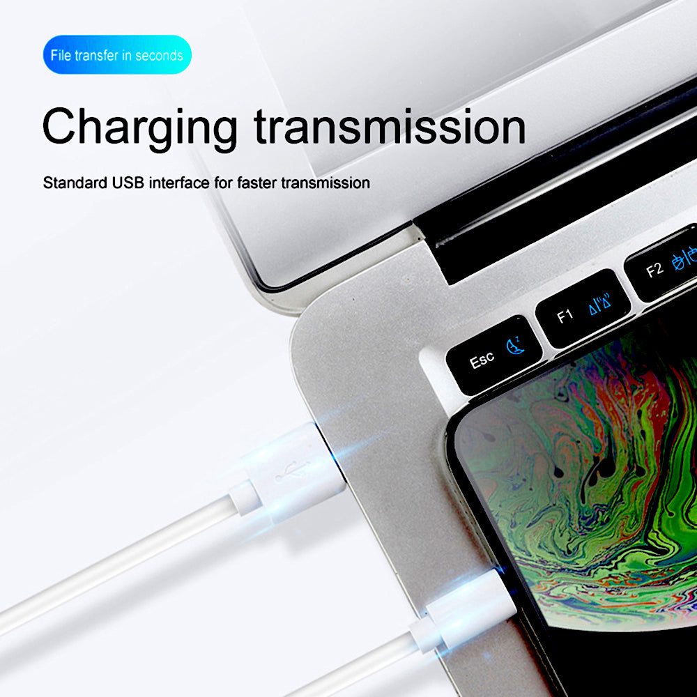 Cable Conector Lightning Para iPhone O iPad 1 Metro Rápido