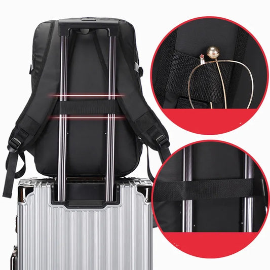 Mochila Multifuncional Laptop impermeable con puerto USB 39 Litros