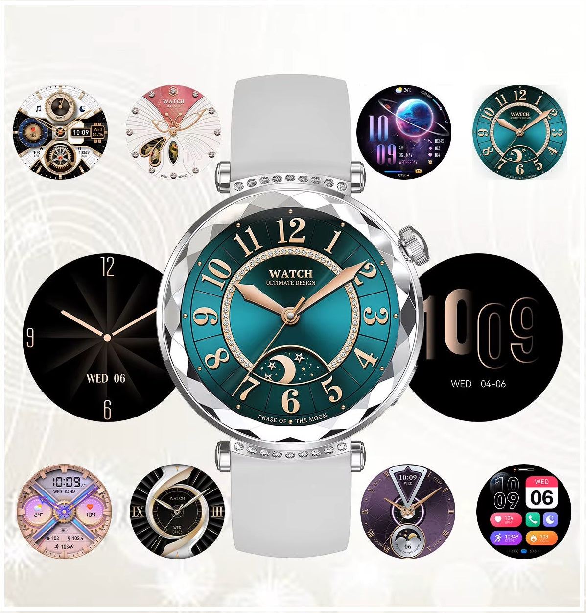 Reloj Inteligente Smartwatch HK88 Amoled IP68 NFC Notificaciones Salud
