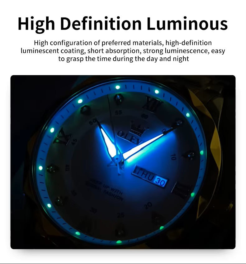 Reloj de Pulsera de Cuarzo para Hombre Elegancia Resistencia