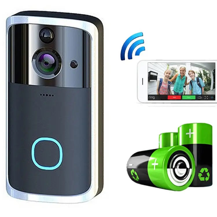 Cámara inteligente Portero Wifi DoorBell con Timbre para Smartphone