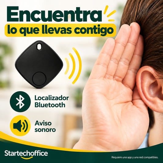 Localizador Bluetooth para llaves y mascotas · información en castellano