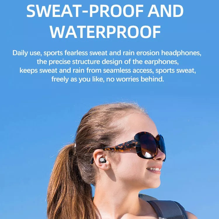 Audífonos inalámbricos Bluetooth In-Ear F9 V 5.0 BLANCO