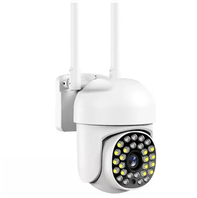 Cámara de Seguridad WiFi Monitoreo 360° Full HD 110° Visión Detección