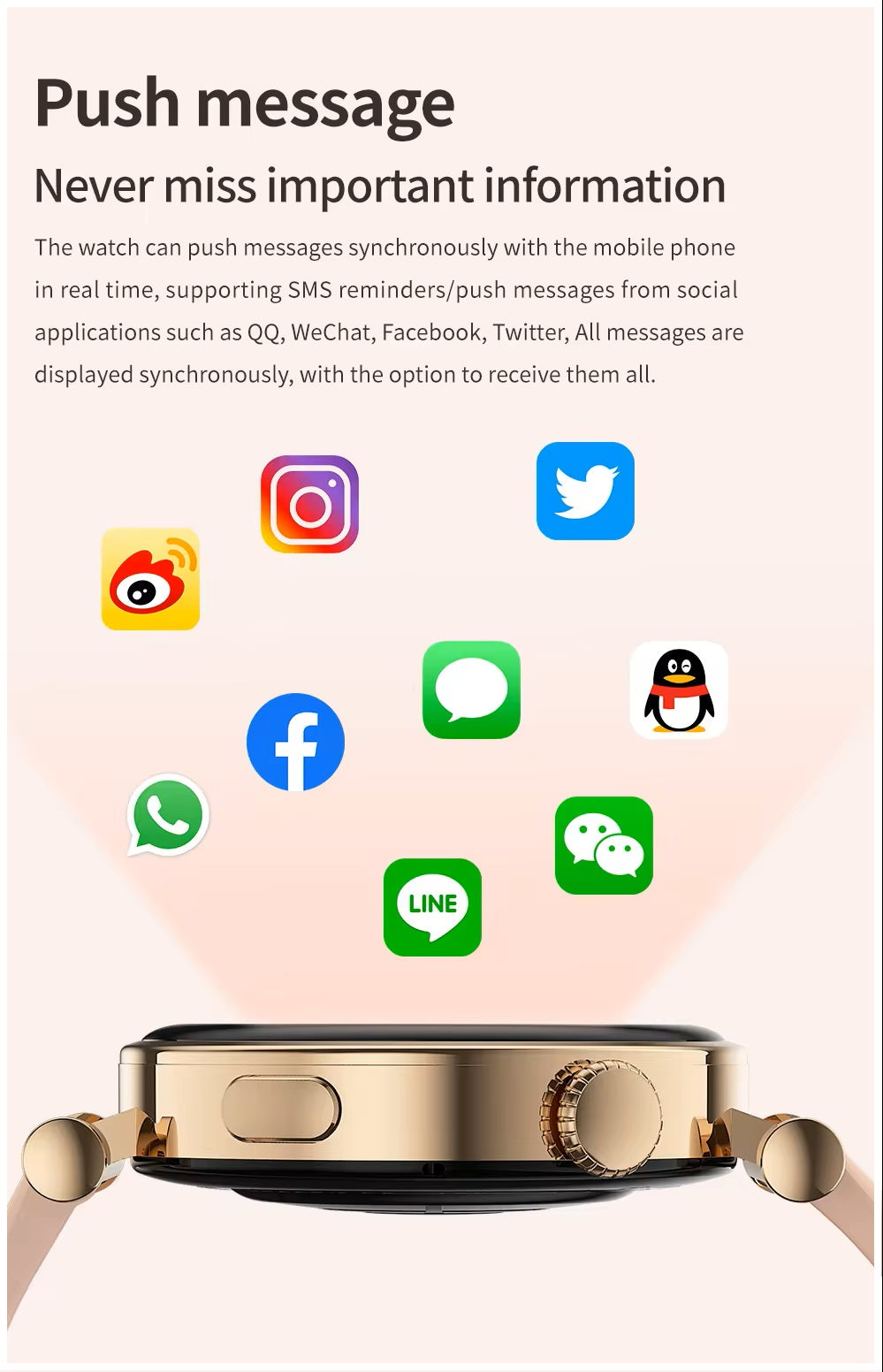 Smartwatch GT4 Mini para Mujer Pantalla IPS Llamadas Bluetooth