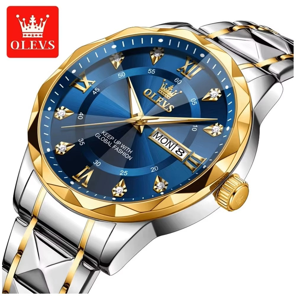Reloj de Pulsera de Cuarzo para Hombre Elegancia Resistencia