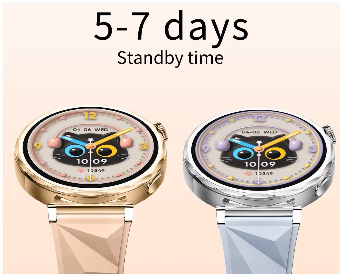 Reloj Inteligente Smartwatch Wearables CT5 AMOLED 2 Correas Salud IP68