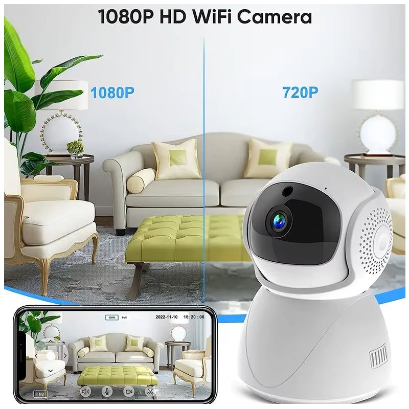 Cámara de Vigilancia WIFI-TF Dual Band 2.4 GHz Detección Movimiento