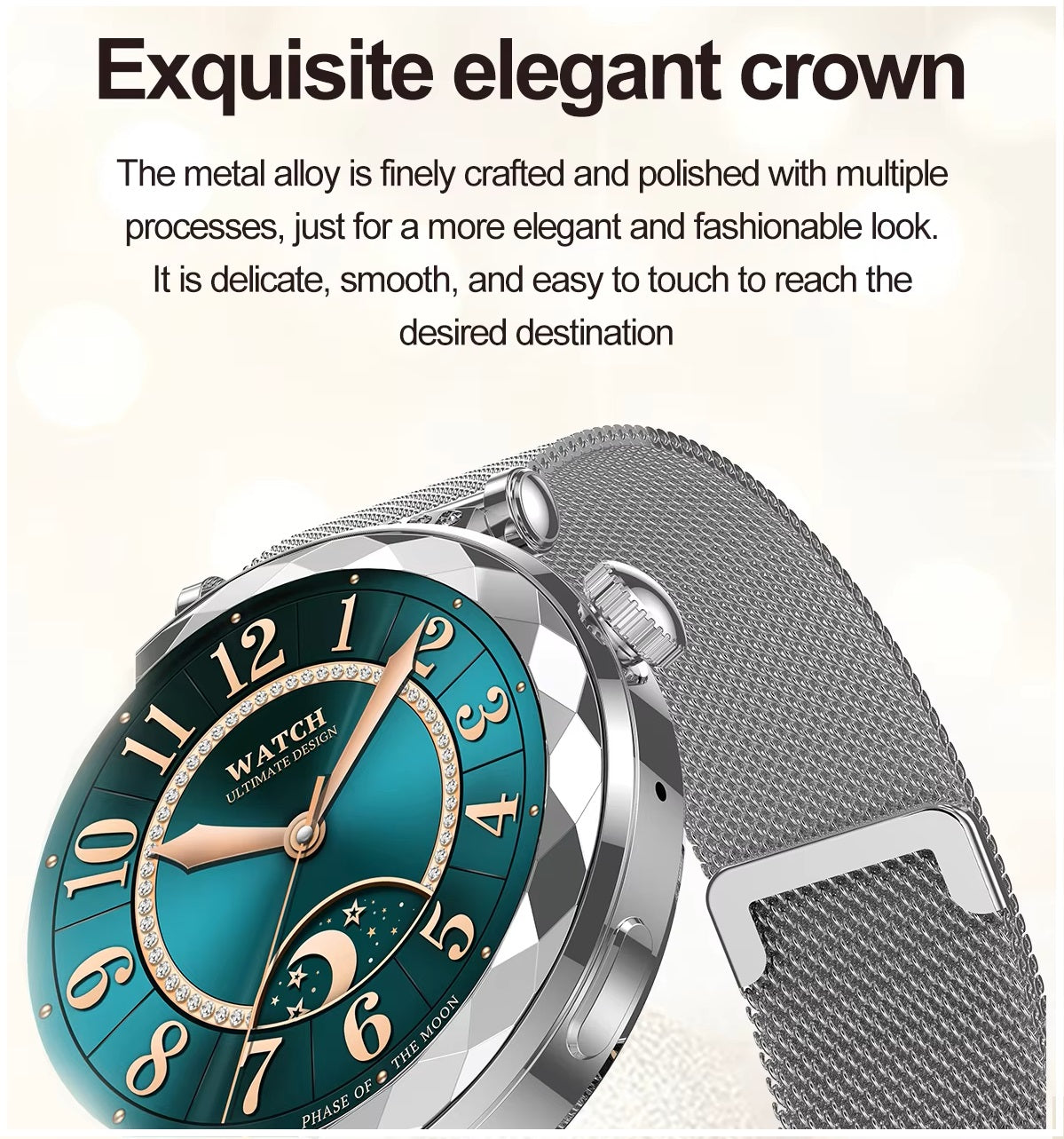 Reloj Inteligente Smartwatch HK88 Amoled IP68 NFC Notificaciones Salud