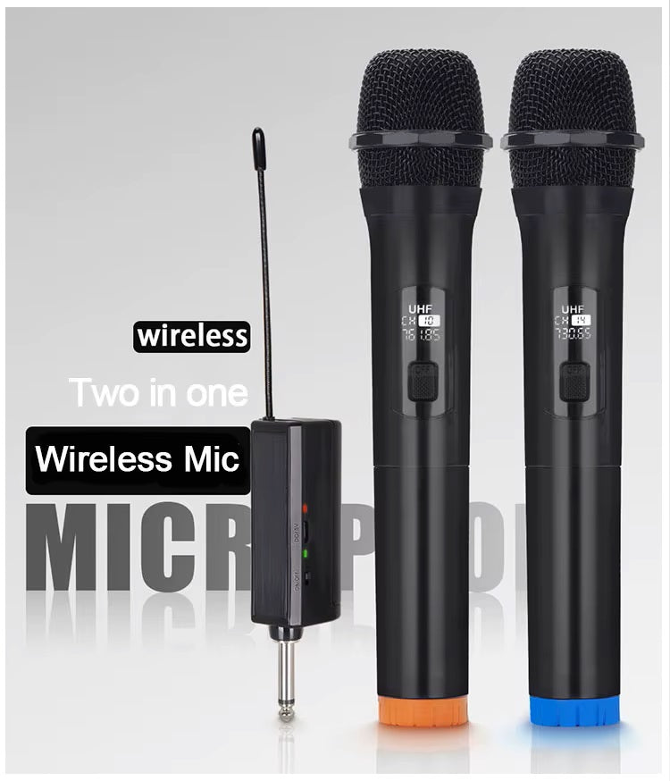 Micrófono Inalámbrico Profesional 50mts Compatible Cancelación Ruido