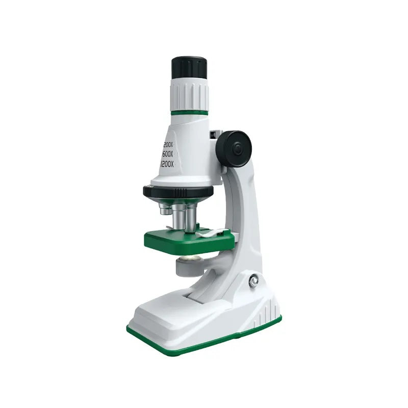 Microscopio Educativo Infantil 1200X Luz LED Lentes HD