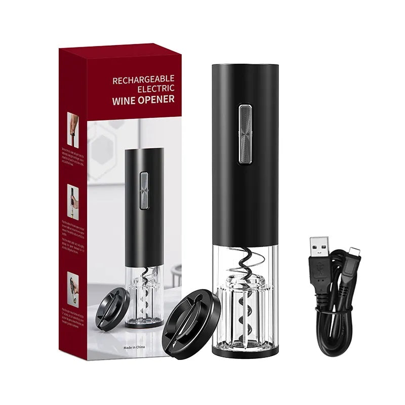 Sacacorchos Eléctrico Destapador de vino Automático Recargable USB