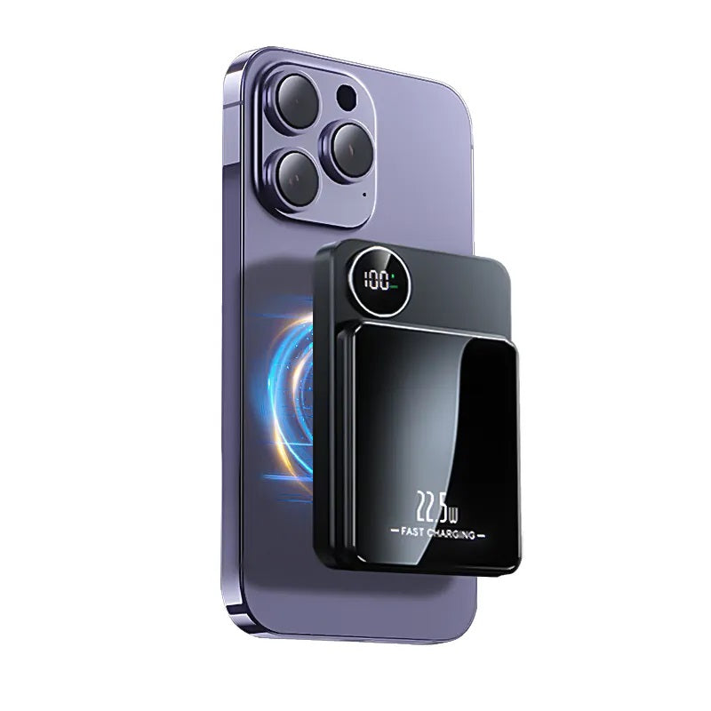 Batería Portátil Power Bank Magnética carga Inalámbrica 30000 mAh 22W