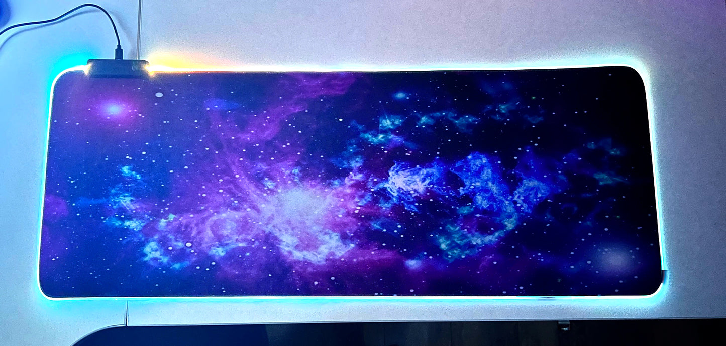 Mousepad Gamer Led RGB USB 80X30cm