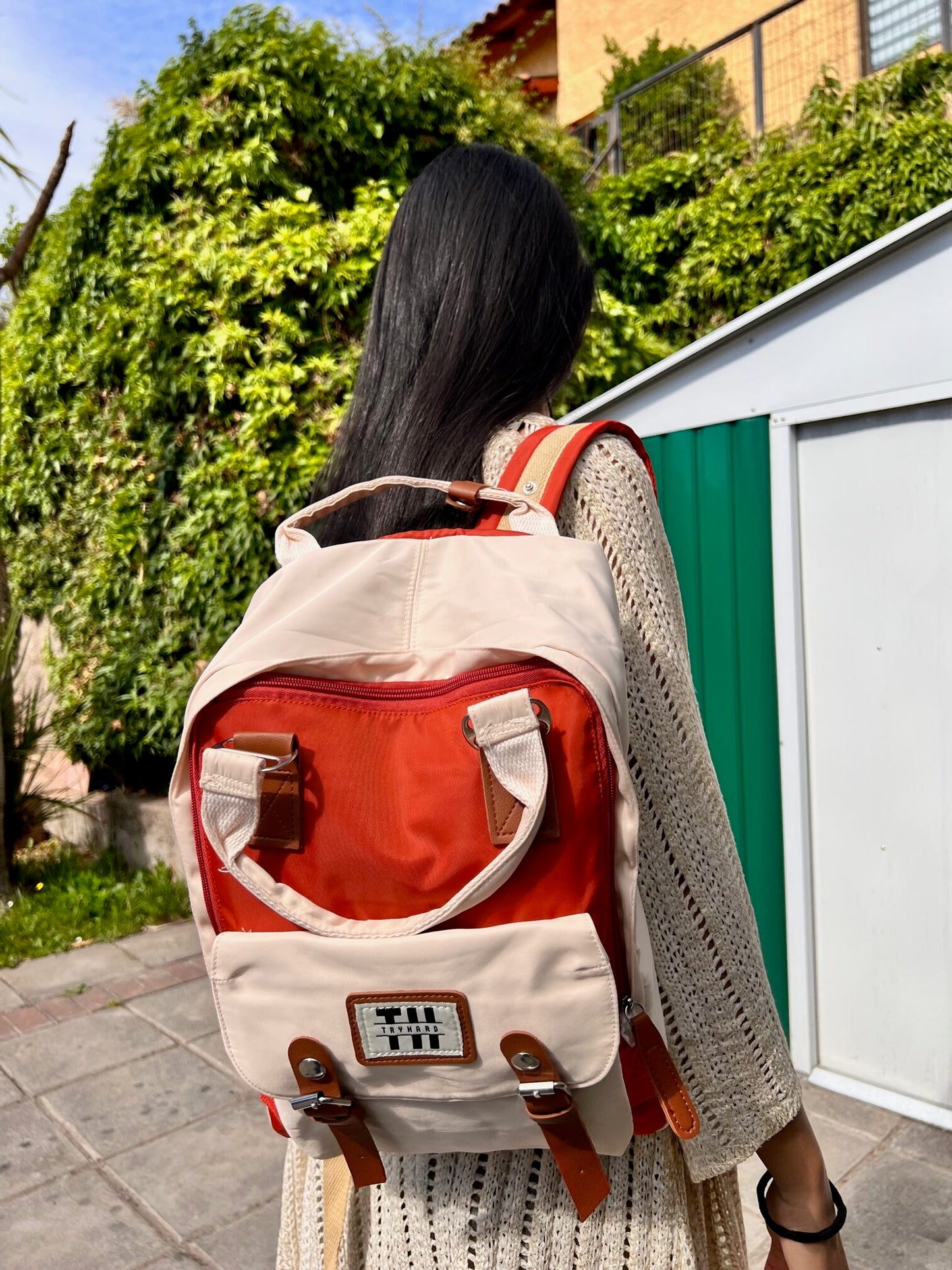 Mochila Femenina diseño clásico a prueba de agua 37 Litros