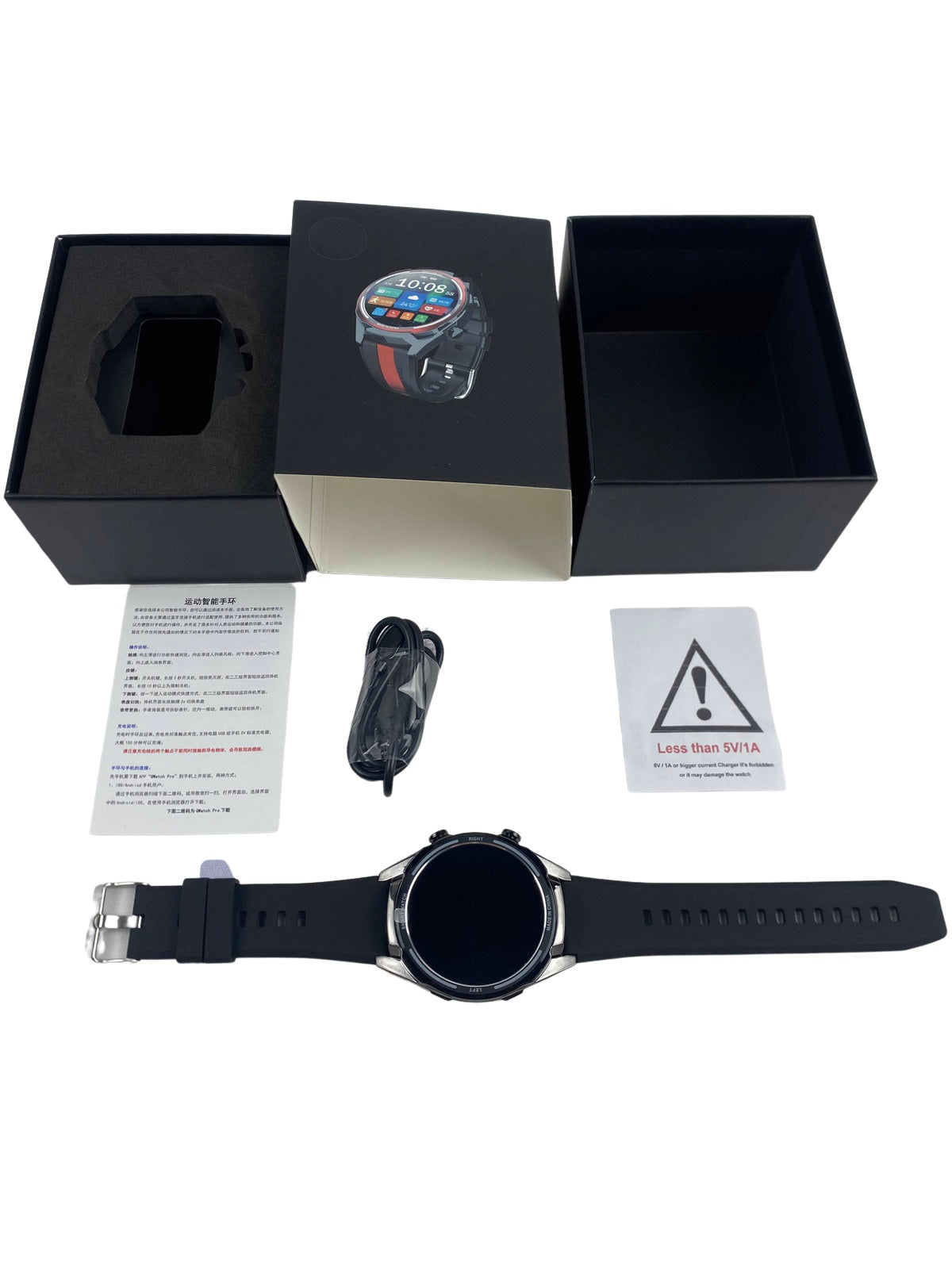 Reloj Inteligente Smartwatch Bluetooth NJH Sport 1.6 Pulgadas Negro