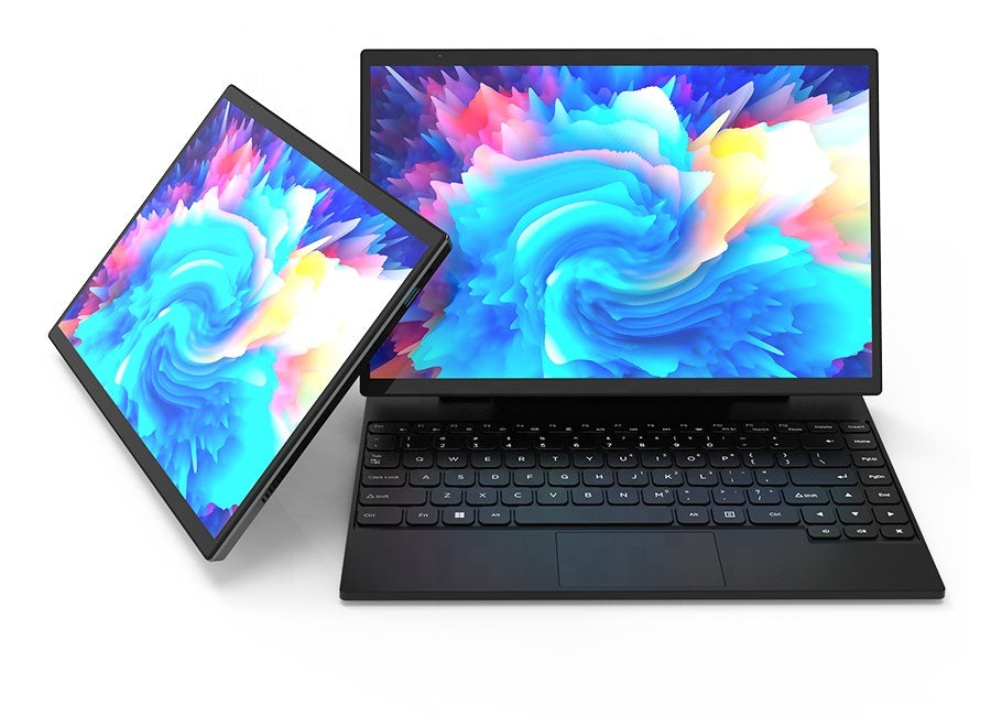 Notebook 14" 2 en 1 Pantalla Táctil IPS 2.2K, Intel N95, 16GB RAM + 512GB SSD, Windows 11 Pro