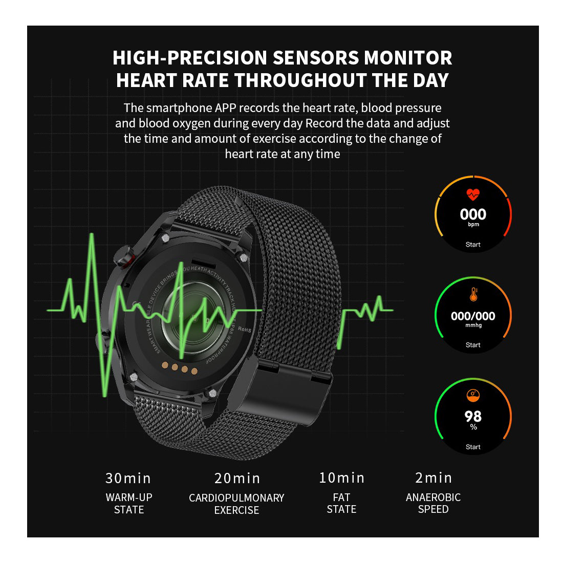Reloj Inteligente Smartwatch Bluetooth SK12 PLUS con IA