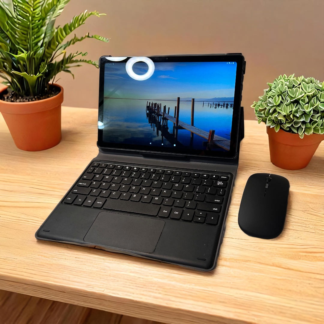 Tablet 2 EN 1 P98 2K Octa Core 20GHz 8GB RAM 128GB 5G LTE Teclado Mouse y Pencil Android 12 13MP