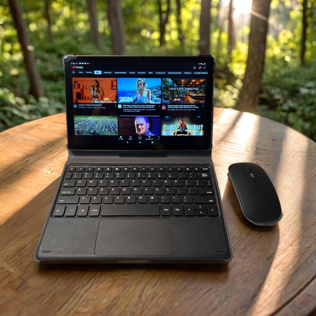 Tablet 2 EN 1 P98 2K Octa Core 20GHz 8GB RAM 128GB 5G LTE Teclado Mouse y Pencil Android 12 13MP