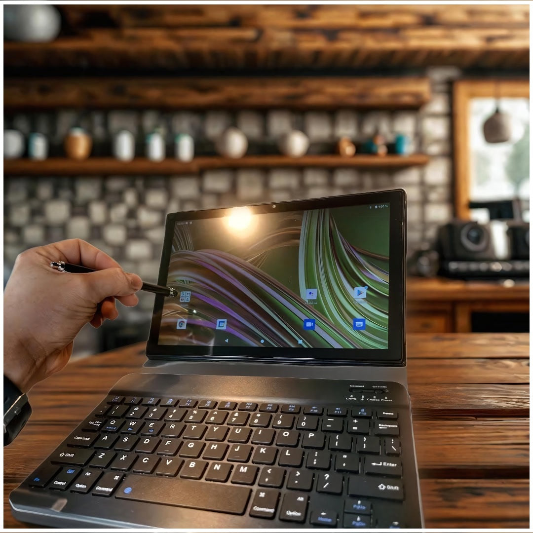 Tablet P86 Cámara 13MP Android11 Batería 6000mAh Conectividad 4G LTE WIFI BT Teclado