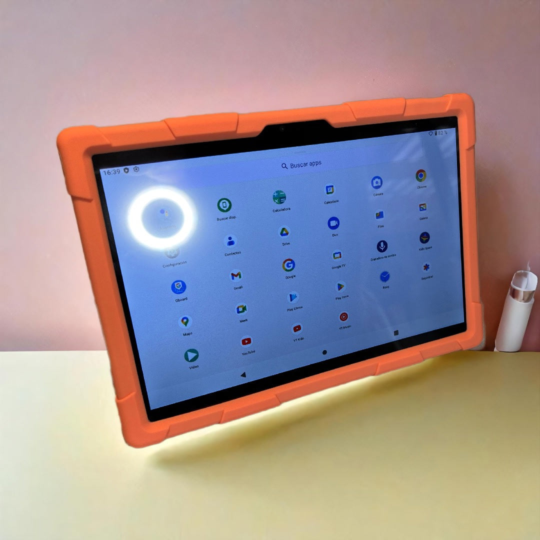 Tablet Infantil Android 12 Quad Core 1.6Ghz 2GB RAM 32 ROM 5000mAh 10 Pulgadas WIFI BLUETOOTH