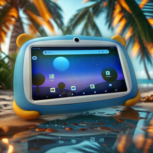 Tablet Infantil Educativa Android 13 Quad Core 1.5Ghz 2GB RAM 32 ROM 3000mAh 7 Pulgadas 2 Cámaras WIFI Bluetooth