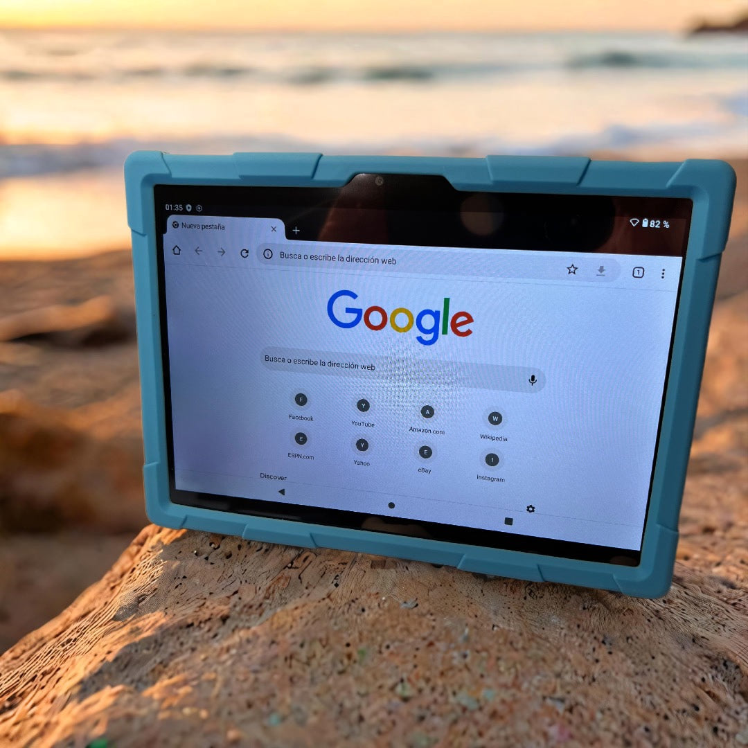 Tablet Infantil Android 12 Quad Core 1.6Ghz 2GB RAM 32 ROM 5000mAh 10 Pulgadas WIFI BLUETOOTH